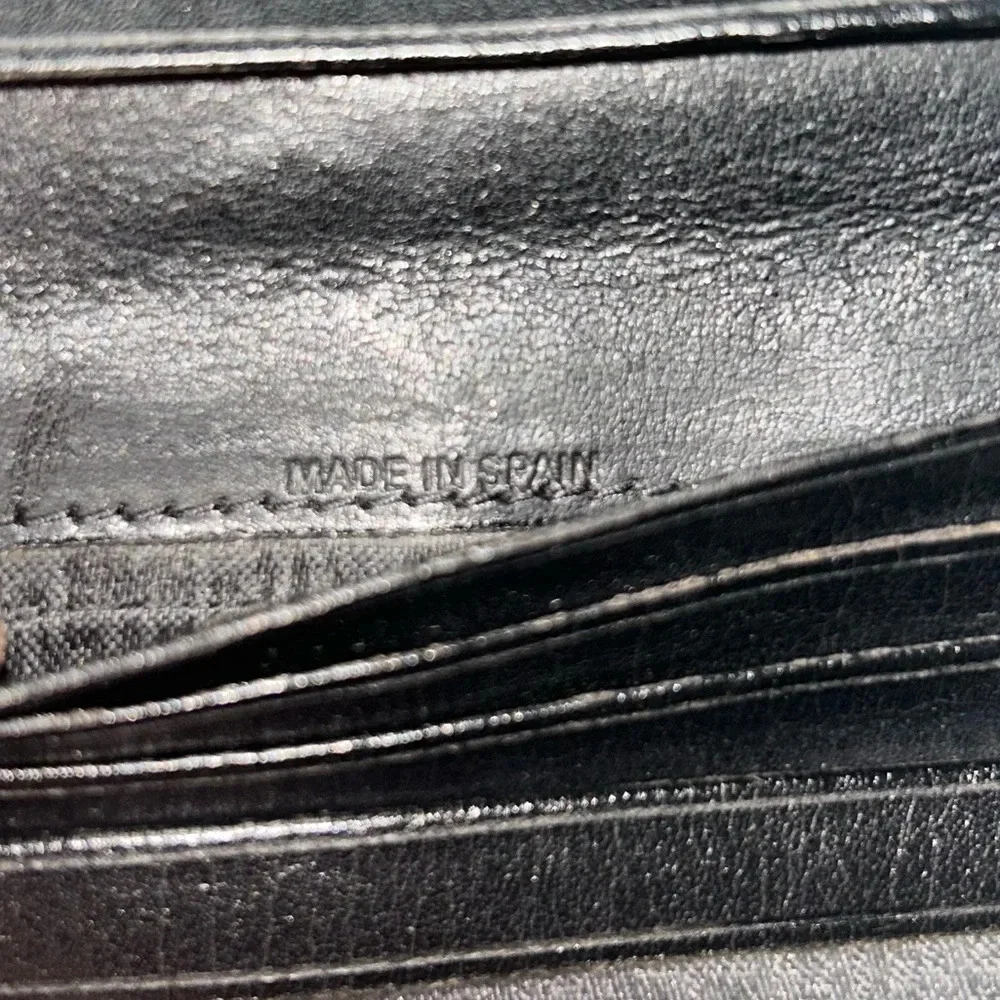 Givenchy Black Leather Bifold Wallet